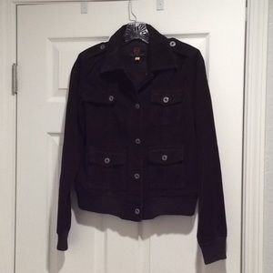 Brown Corduroy AG Bomber Jacket